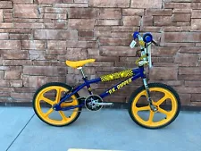 SE PK Ripper Looptail BMX Bike Dark Blue 2016 Collector Edition Replica Vintage