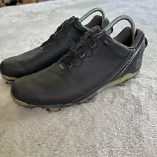 Footjoy DNA 2.0 Golf Shoes Black Leather SoftSpike 53385 Men Size 10.5 M