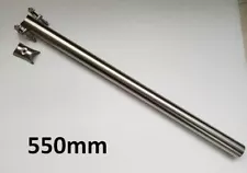 Titanium Alloy 3AL2.5V 31.8mm CNC Seatpost for Brompton Folding Bike 3 Sizes