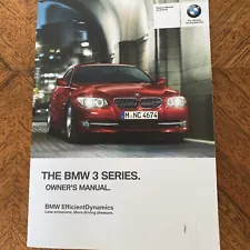 2012 BMW 3 Series 328i 335i M3 Owner's Manual