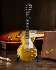 Gibson 1957 Les Paul Gold Top Mini Guitar Replica Collectible [New Toy] Figure