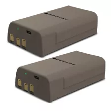 Stealth Cam FieldMAX 12V 5000 mAh Lithium Ion 2 Pack Rechargeable Battery