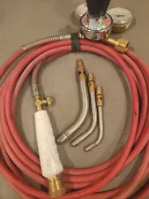 acetylene torch kit used. 25ft AH H hose. 1 CGA300