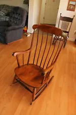 Vintage Nichols and Stone Windsor Rocking Armchair Local Pickup NW Ohio