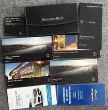 2017 Mercedes E-Class E400 E550 Convertible Owners Manual Owner Books Set