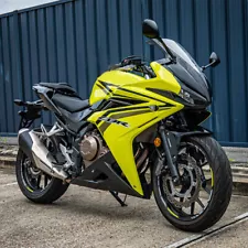 Lemon Yellow Injection ABS Body Kits Fairing Fits for Honda 2016-2018 CBR500R (For: 2017 Honda CBR500R)