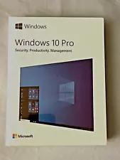 New ListingMicrosoft Windows 10 Pro Professional 32/64-Bit Full Ver USB Drive Sealed w Key