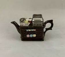 Cardew Designs England Miniature Cash Register/Till Teapot - Rare! Very Detailed