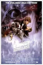 STAR WARS - EMPIRE STRIKES BACK - MOVIE POSTER - 24x36 CLASSIC VINTAGE 84674