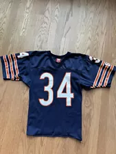 Vintage Walter Payton Chicago Bears Wilson Football Jersey Youth No. 34