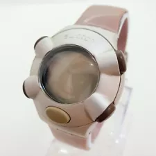 2000 Dark Pink Digital Beat Aluminium Swiss Made Swatch Watch, Swatch for Sale