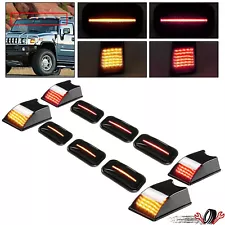 LED Cab Running Light Marker Lights Top Roof Lamp For 03-09 Hummer H2 05-09 SUT