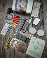 Fire starting Survival Gear Bushcraft Camping