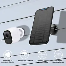 4W Solar Panel Charging for arlo pro 2,Power Cable wall Mount not for arlo pro