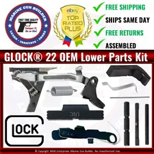 Glock 22 Lower Parts Kit Gen 3 OEM G22 LPK .40 Cal Factory Authentic Assembled