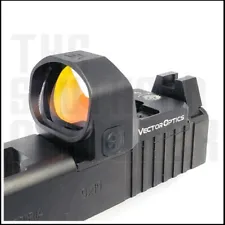 BIG LENS RED DOT OPTIC SIGHT FOR GLOCK MOS 17 19 45 DOCTER NOBLEX BURRIS VORTEX