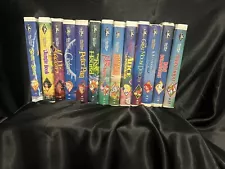 Disney VHS Black Diamond Lot