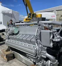 MTU 16V2000 CR M96L, Marine Diesel Engine, 2600 HP @ 2450 RPM