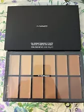 MAC Full Coverage Foundation X 12 Palette 1oz/ 30g NIB