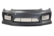 For Porsche 13-16 981 Cayman Boxster, GT4 Style Front Bumper w/DRL w/o HL Washer