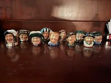 1940s/50s Royal Doulton Character Miniature Toby Jug Collection - You Pick