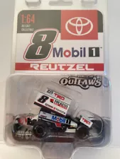 WORLD OF OUTLAWS 2022 AARON REUTZEL #8 TOYOTA MOBIL 1 SPRINT 1/64 CAR