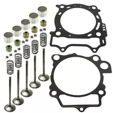 Cylinder Intake Exhaust Gasket Valve Kit for Yamaha YZ450F 2006 2007 2008 2009 (For: 2008 YZ450F)