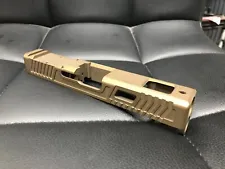 Glock 17 Gen 4 Stripped Slide with Custom TwoSee.US Slide Cut and RMR Optic Cut