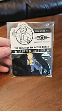 Fallout Vault-Tec VBotM Vault Boy Pin of the Month #4 Charisma perk Bethesda