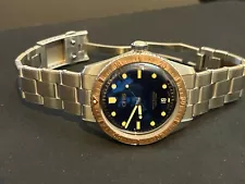 Oris Divers Sixty-Five Bronze Bezel Blue Dial 40mm Automatic Watch