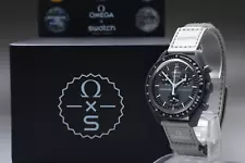 [Box & Paper ] Swatch x Omega Speedmaster Bioceramic Mission to Mercury SO33A100