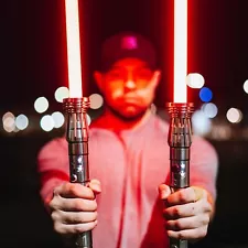 DARTH MAUL (TWO SABERS) Proffie V2.2 Pixel Bladed LIGHTSABER (TheoeySabers)