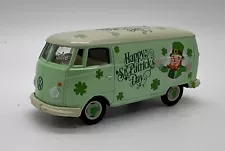 GreenLight 1:64 Volkswagen Type 2 Panel Van St. Patrick's Day 2021 NOT FOR SALE