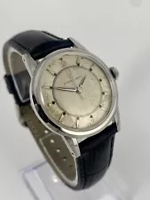 Vintage Eterna Matic Watch-Rare Dial & Indicee-Runs Good-Nice Condition-Patina