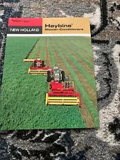 New Holland 467 469 Haybine Mower Conditioner For 1970 Brochure FCCA