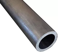 2" OD x 1/4" Wall DOM Seamless Round Tube x 48" Long, Mild Steel Tubing