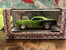 1971 Green Plymouth Cuda 440 M2 Ground Pounders