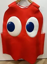 Blinky Red Pac-Man Ghost Adult Costume One Size