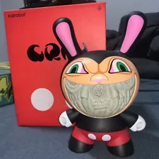 Kidrobot Apocalypse Grin Dunny Designer Toy by Ron English 8” Collectible Vinyl