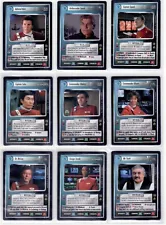 Star Trek CCG Motion Pictures Rare's, Cards Are In Nr-Mint. Drop Down Box Sale.