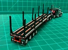 1/64 Logging and Pipe Plastic uprights for 53ft DCP PEM Flatbed Trailer