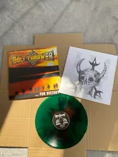 BOLT THROWER '...FOR VICTORY' GREEN RED SPLATTER VINYL 2014 Earache Death Metal