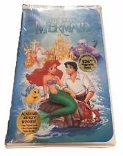 Sealed, Black Diamond Disney VHS The Little Mermaid Banned Cover See Photos READ