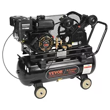 VEVOR 13.2 Gallon Gas Powered Air Compressor 7HP 9CFM@115PSI 115PSI Max Pressure