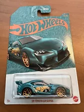 Hot Wheels Walgreens Exclusive 56 Year Anniversary Teal Gold ‘20 Toyota GR Supra