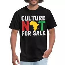 Black Pride Culture Not For Sale Men's T-Shirt