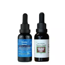 Zeolite Liquid Ultra METAL DETOX, PARASITE detox, 2 FOR PRICE OF 1 !