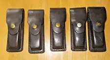 Surplus Czech CZ 82 83 Leather Magazine Pouch - Will fit Makarov, Glock 19