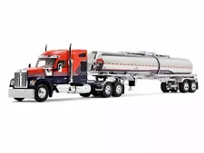 Kenworth W990 with 76" Mid-Roof Sleeper and Brenner Chemical Grade Tandem Axle