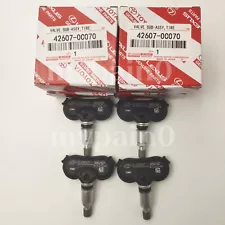 4Pcs Genuine Tire Pressure Sensor SIENNA TUNDRA OEM For Toyota TPMS 42607-0C070 (For: Toyota Sienna)